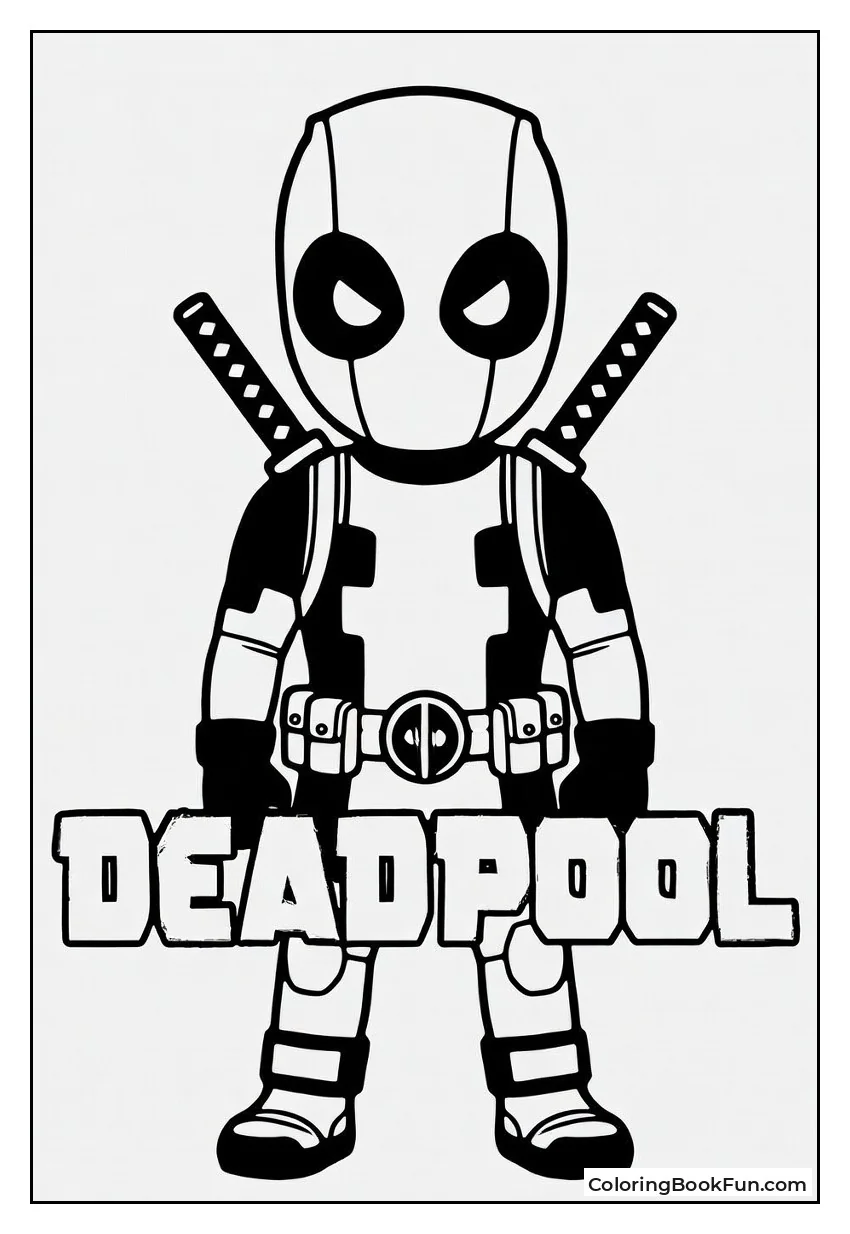 Classic Deadpool Pose