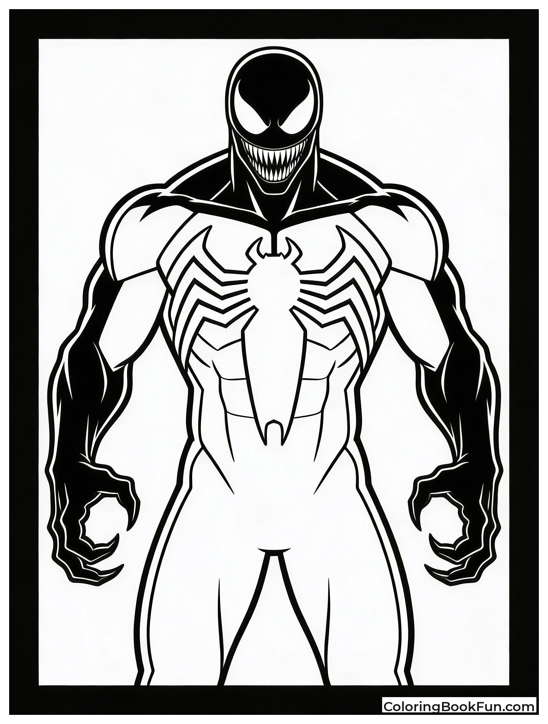 Classic Venom Shows Emblem