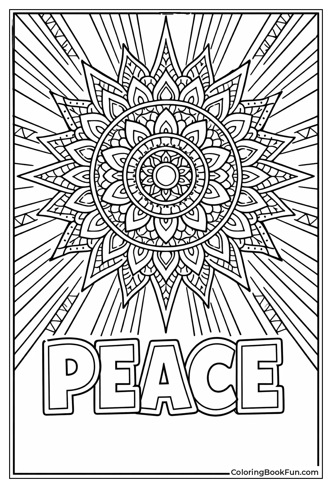 Sun Rays Extend Bright