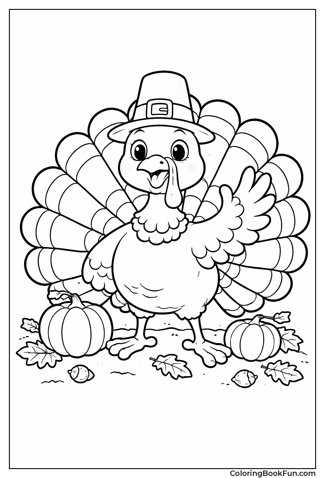 Classic Cartoon Turkey