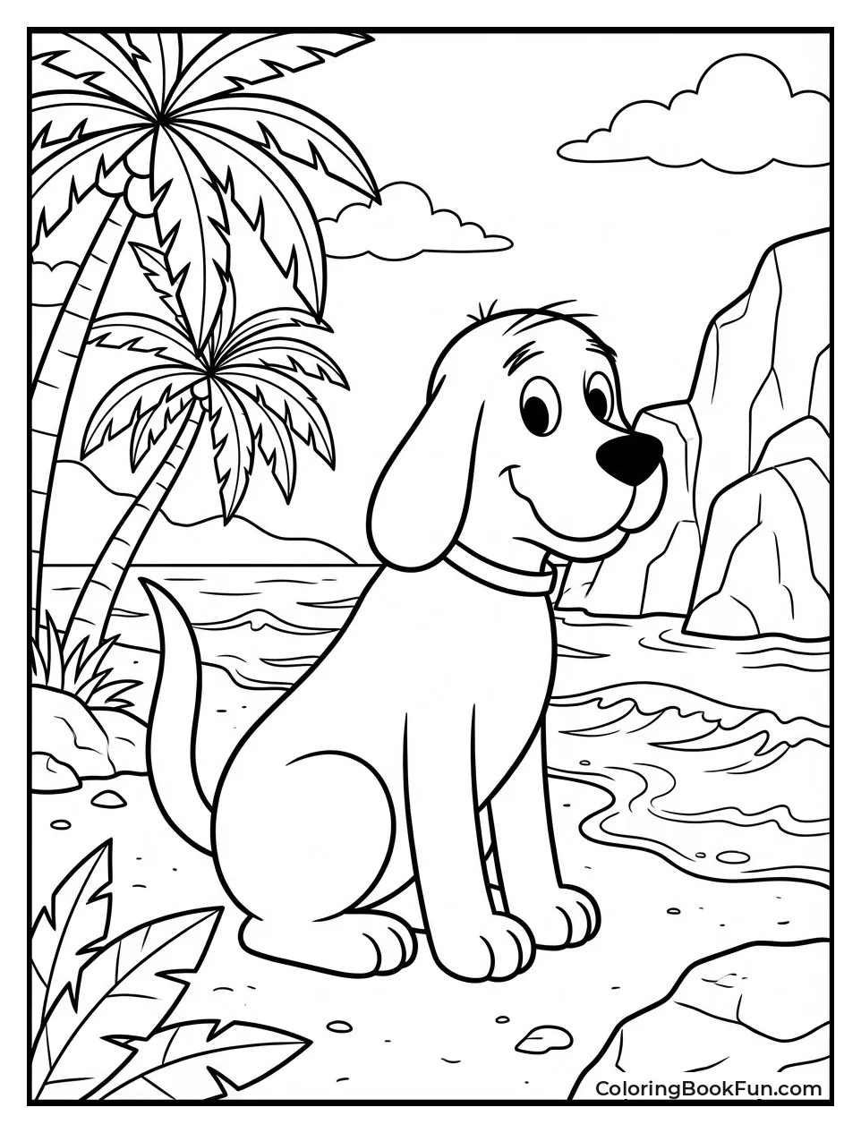 Birdwell Island Beach Scene