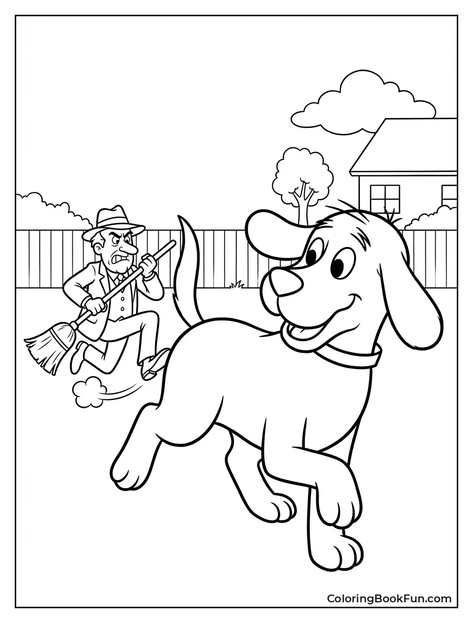 Mr Bleakman Chases Clifford