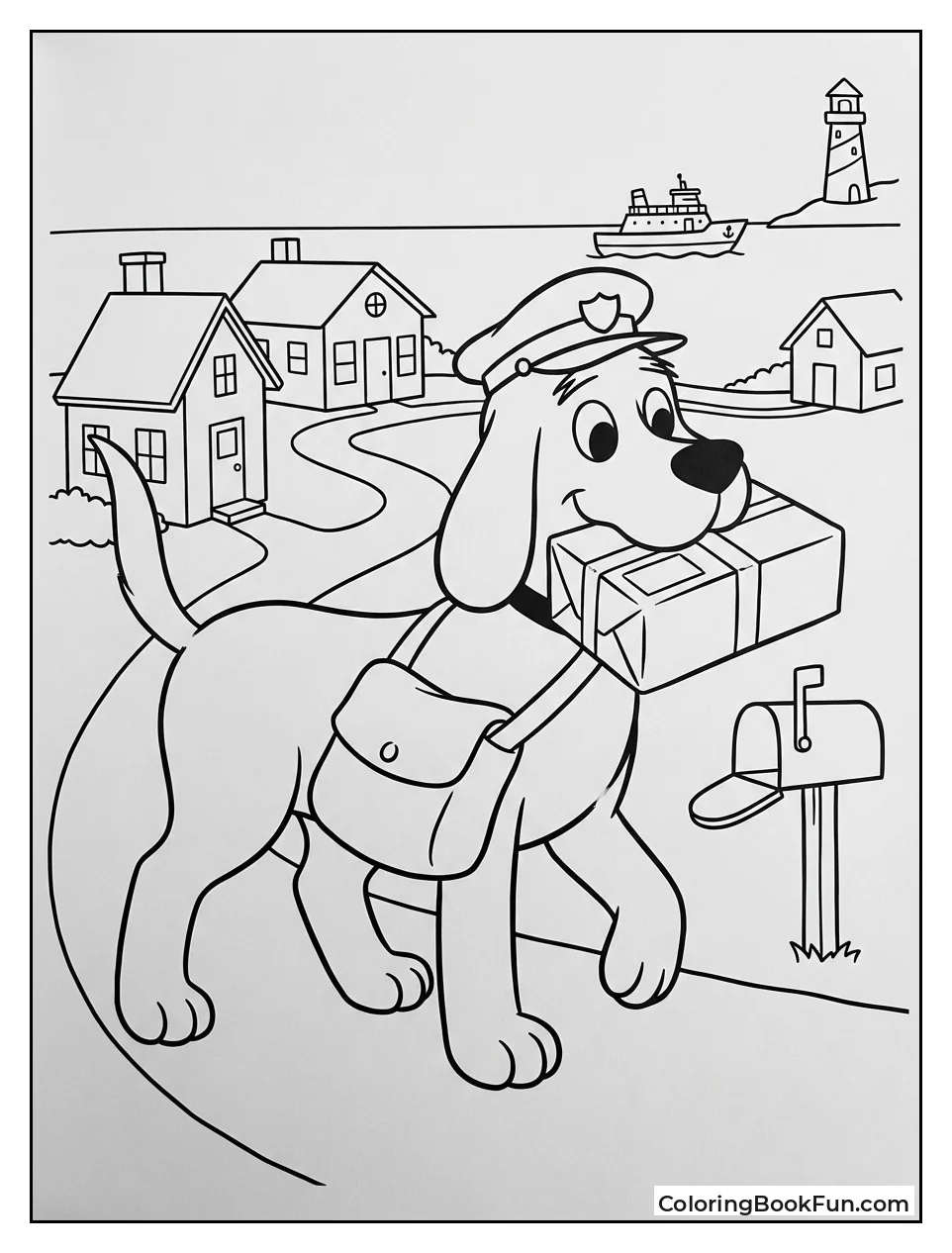 Clifford Delivers Mail
