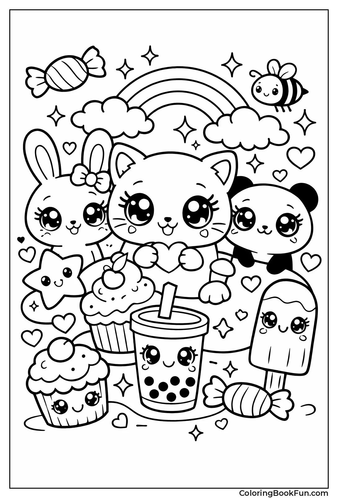 Big Eyes with Sparkles