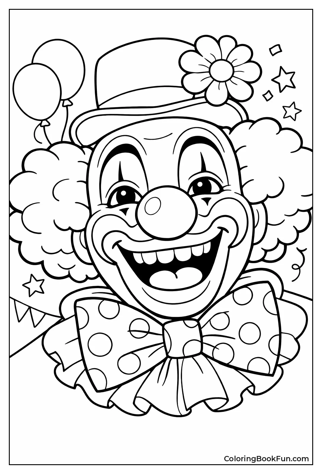 Big Red Nose Close-Up