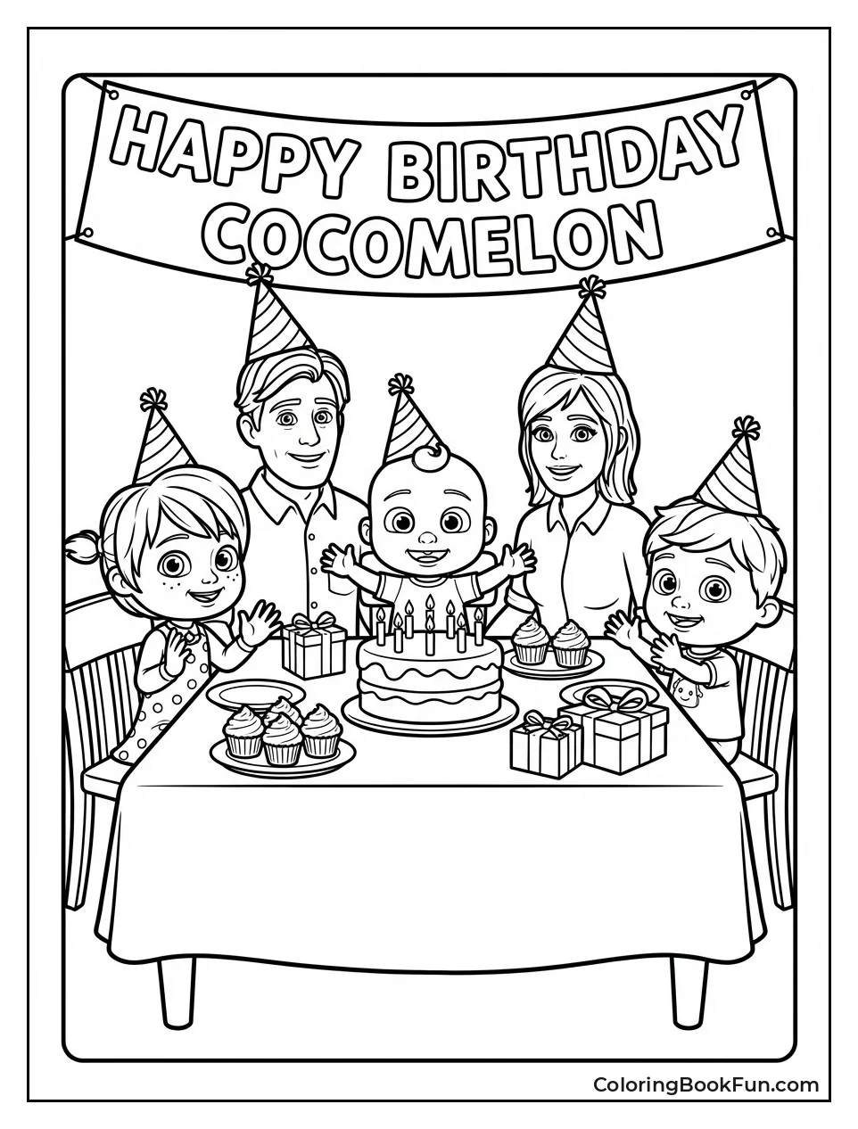 Characters Sing at Party