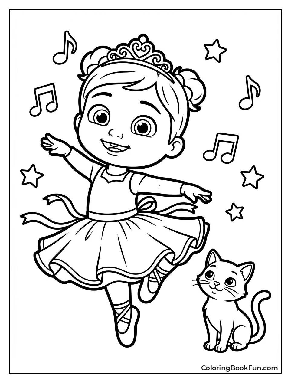 Cece Twirls in Ballet