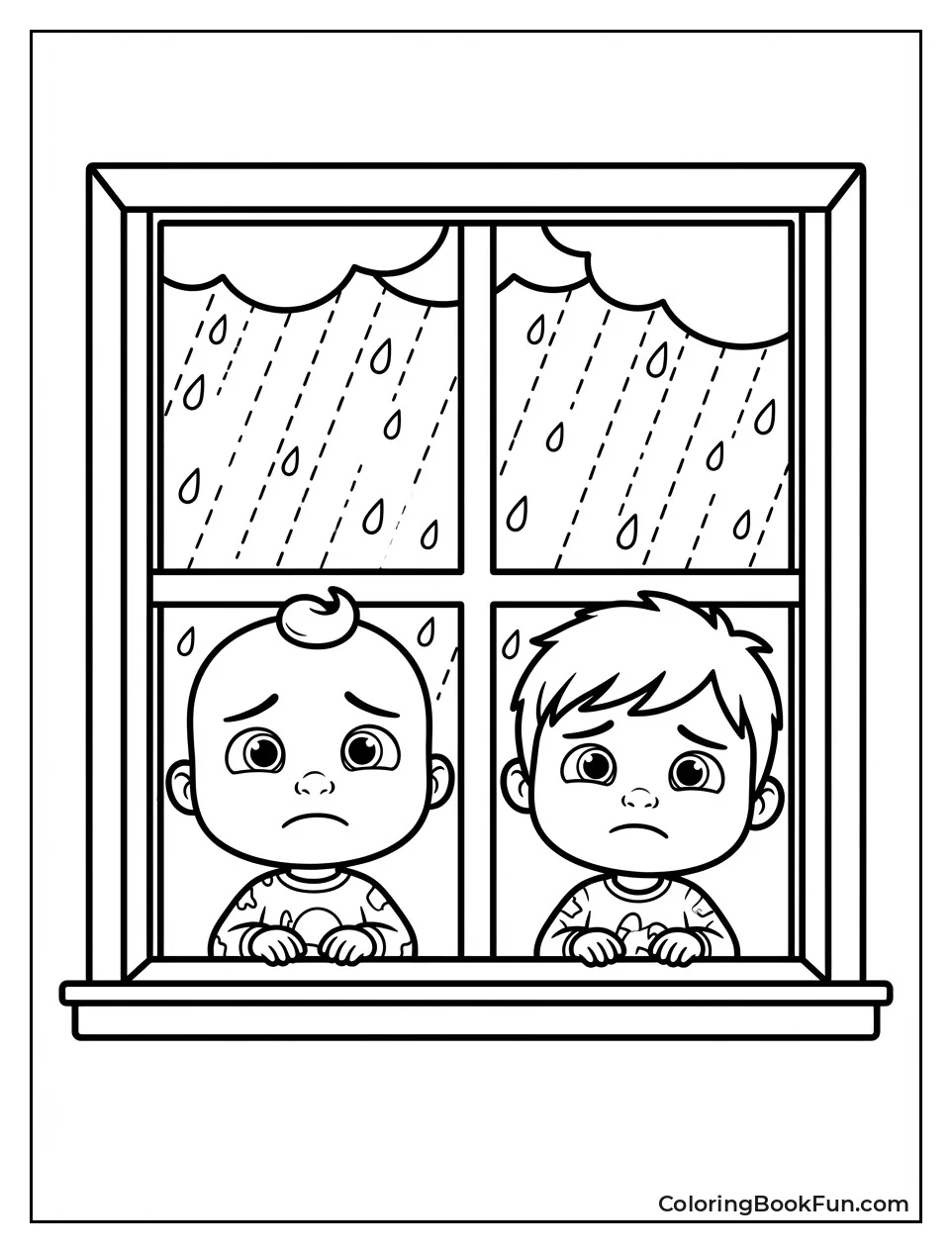 Kids Watch Rain