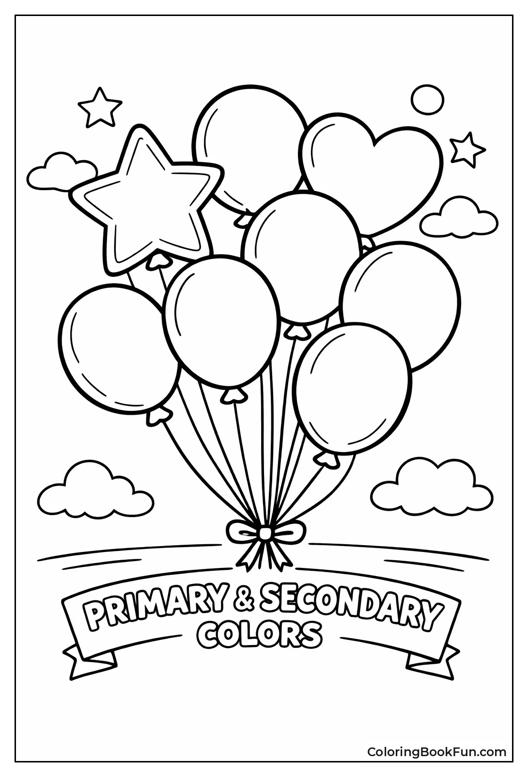 Bunch of Color Balloons