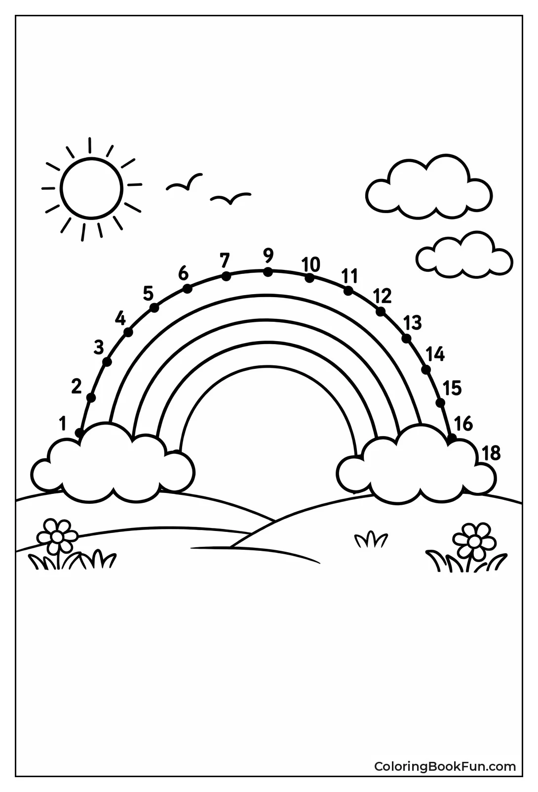 Connect Dots to Rainbow