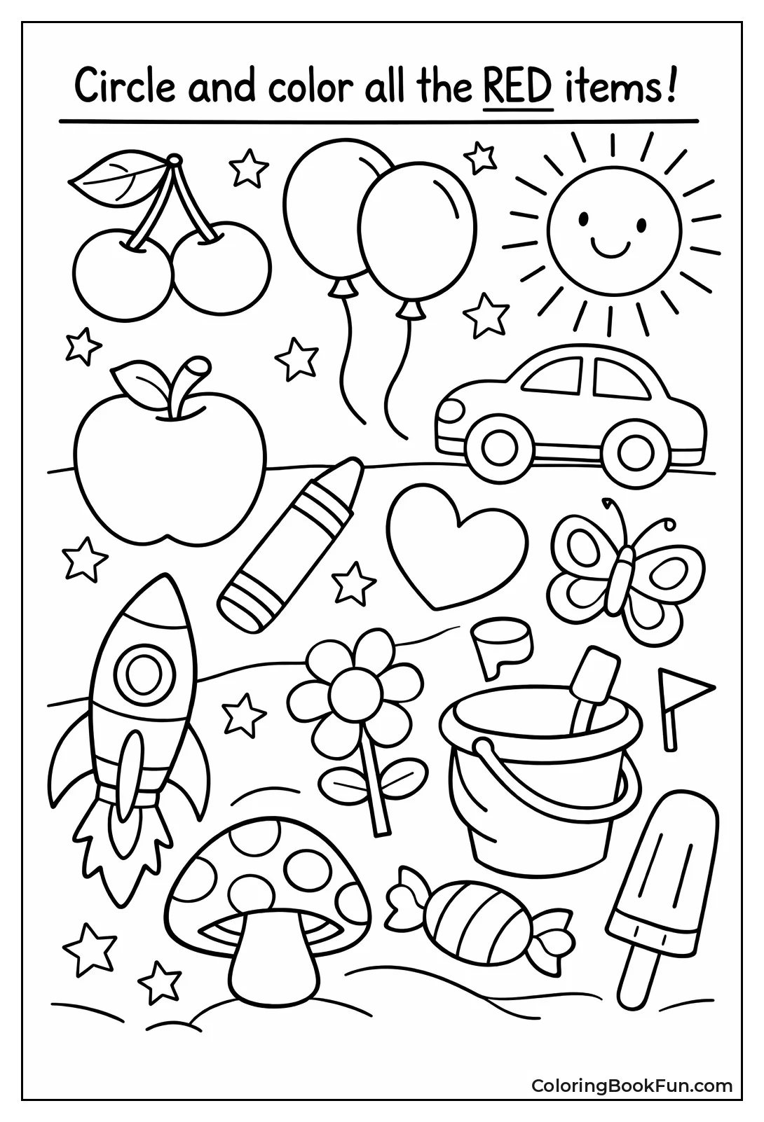 I-Spy Red Cherries Balloons