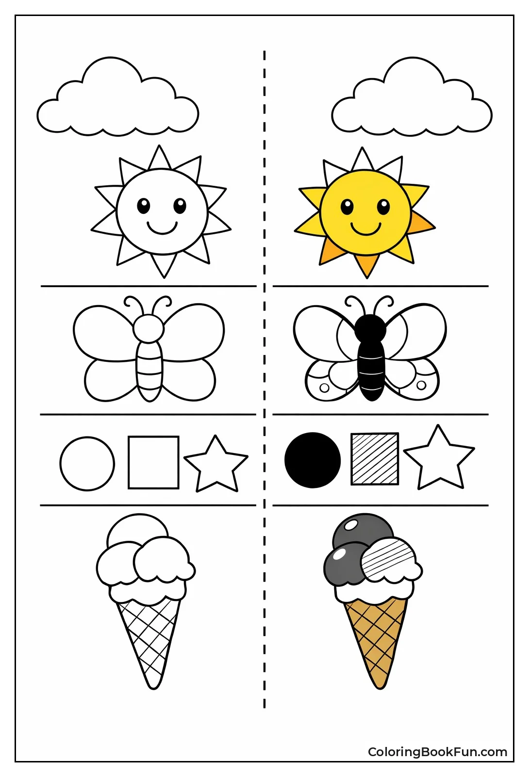 Matching Color Replicas