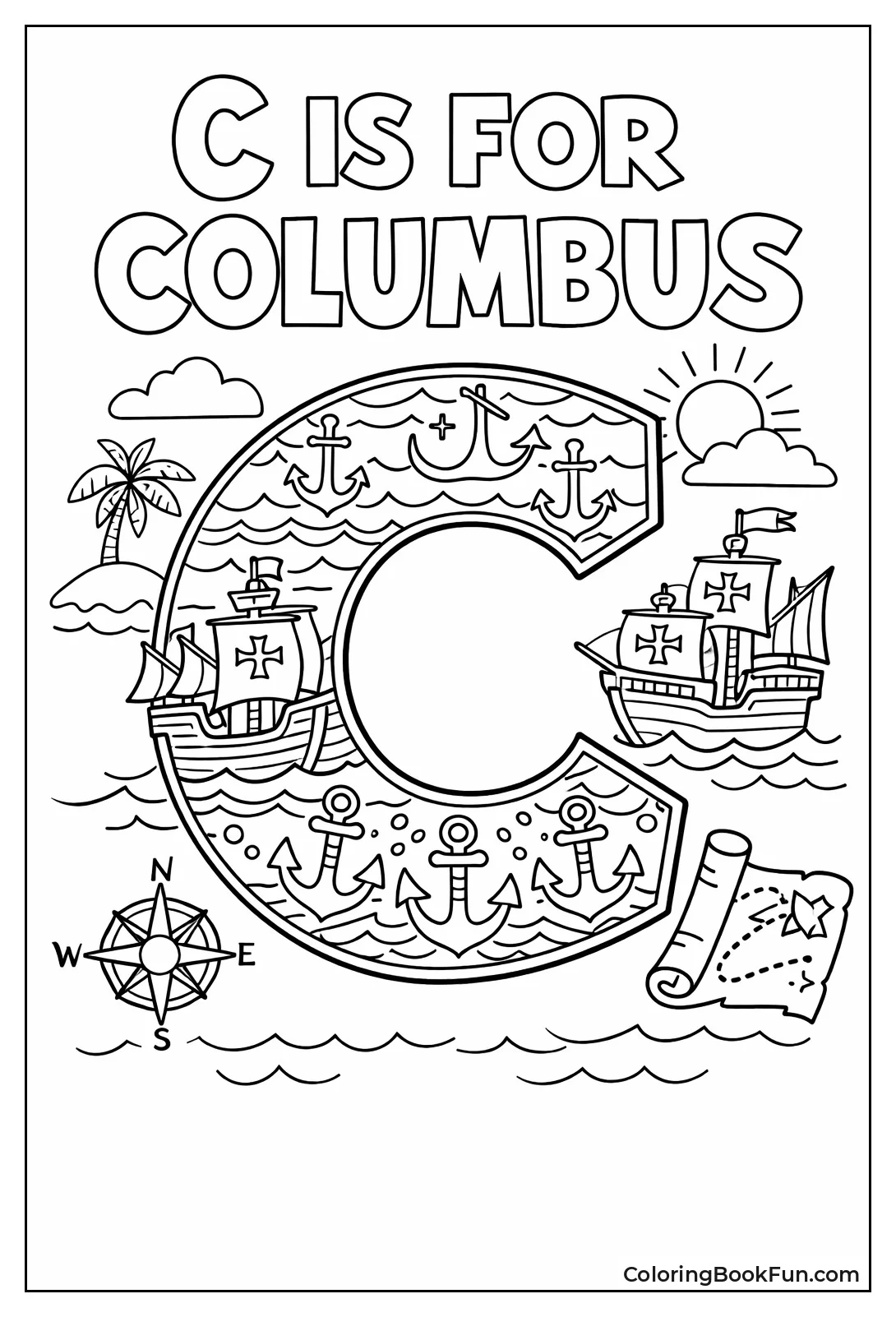 C Filled with Anchors