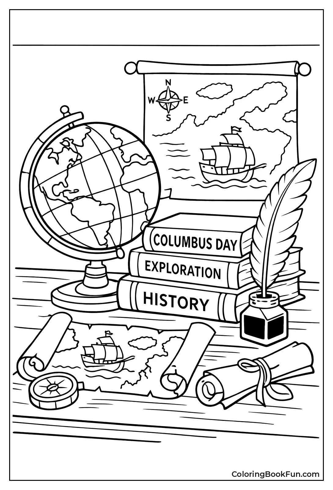 Globe Quill History Books