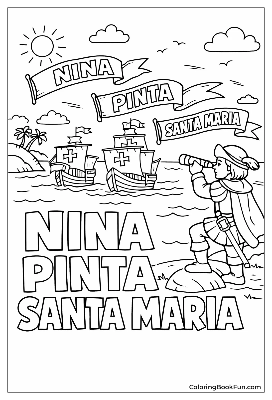 Banners Name Three Ships