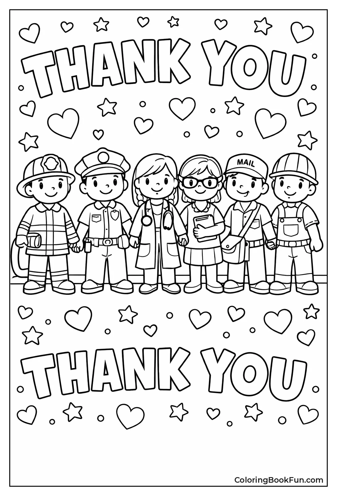 Helpers Holding Hands Together