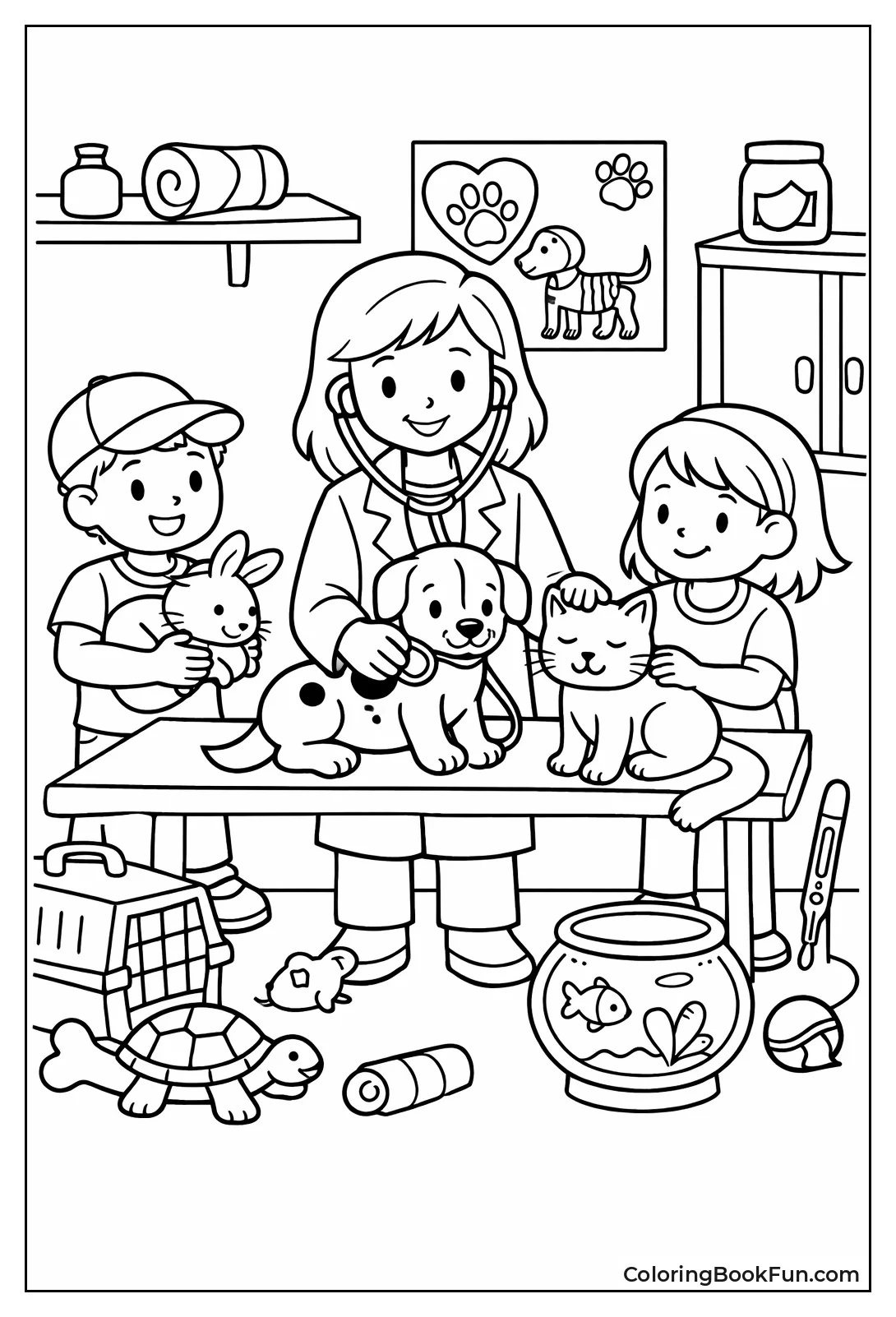 I-Spy Vet Clinic Items