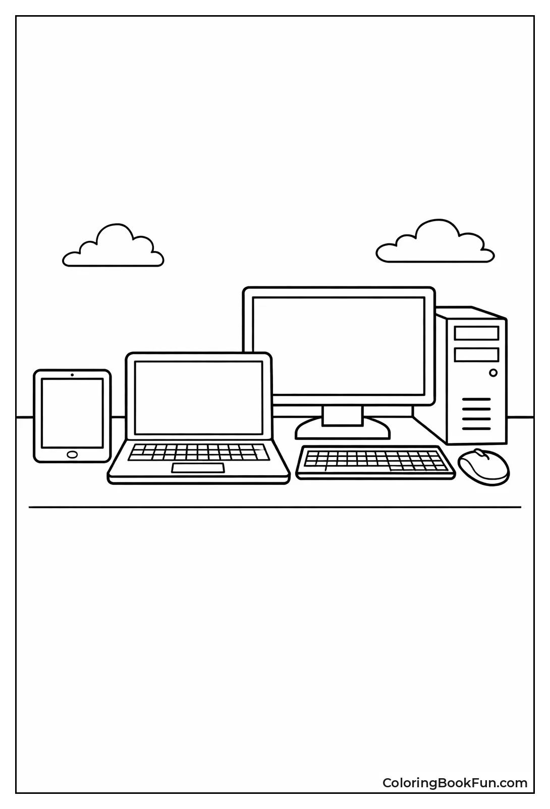 Tablet Laptop Desktop Line