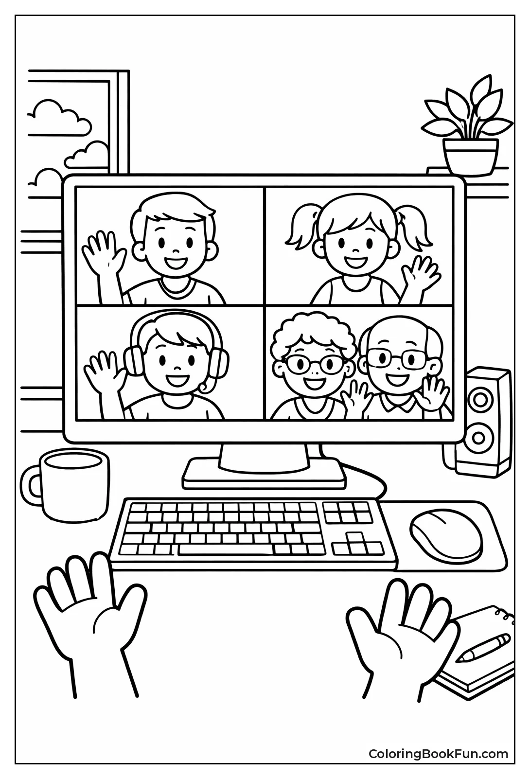 Video Call with Family