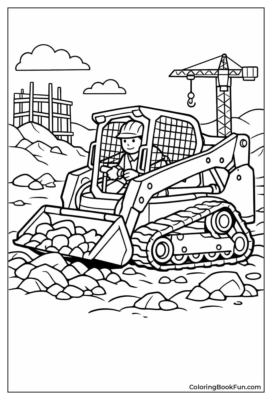 Loader on Rough Terrain