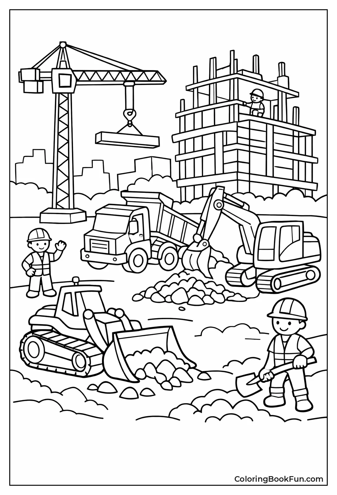 Chaotic Skyscraper Construction