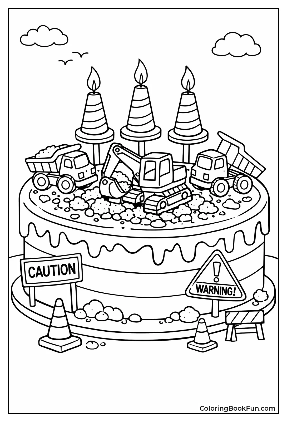 Construction Site Dirt Cake