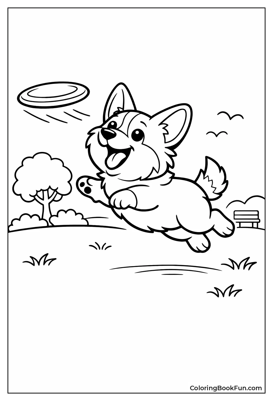 Frisbee Catch Action