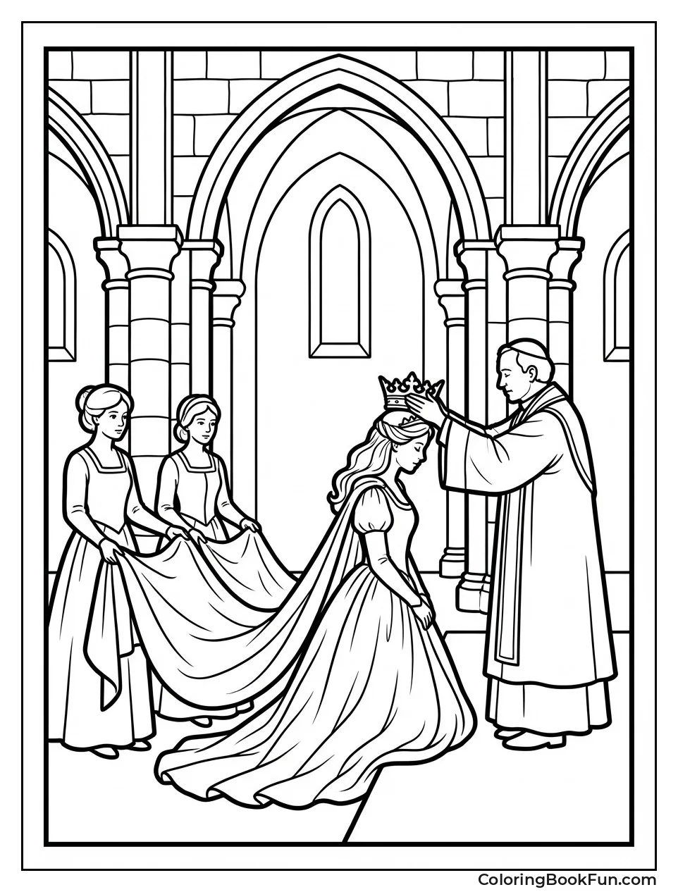 Princess Getting Crowned