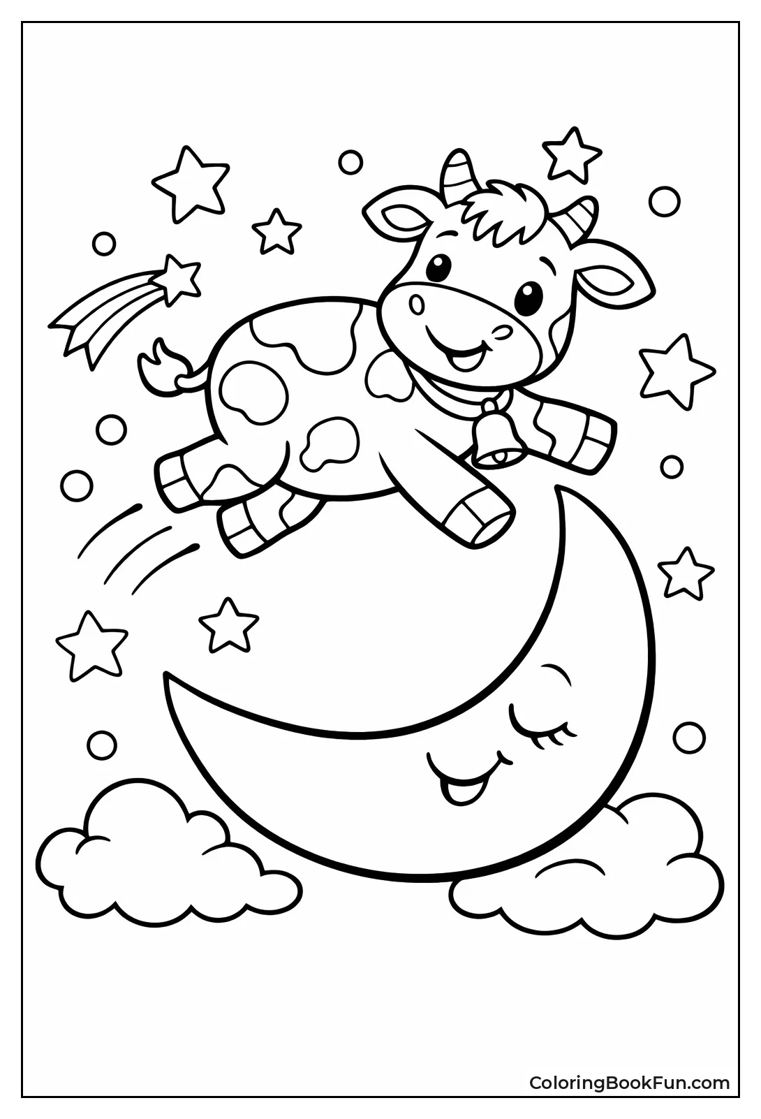 Cow Jumping over Moon