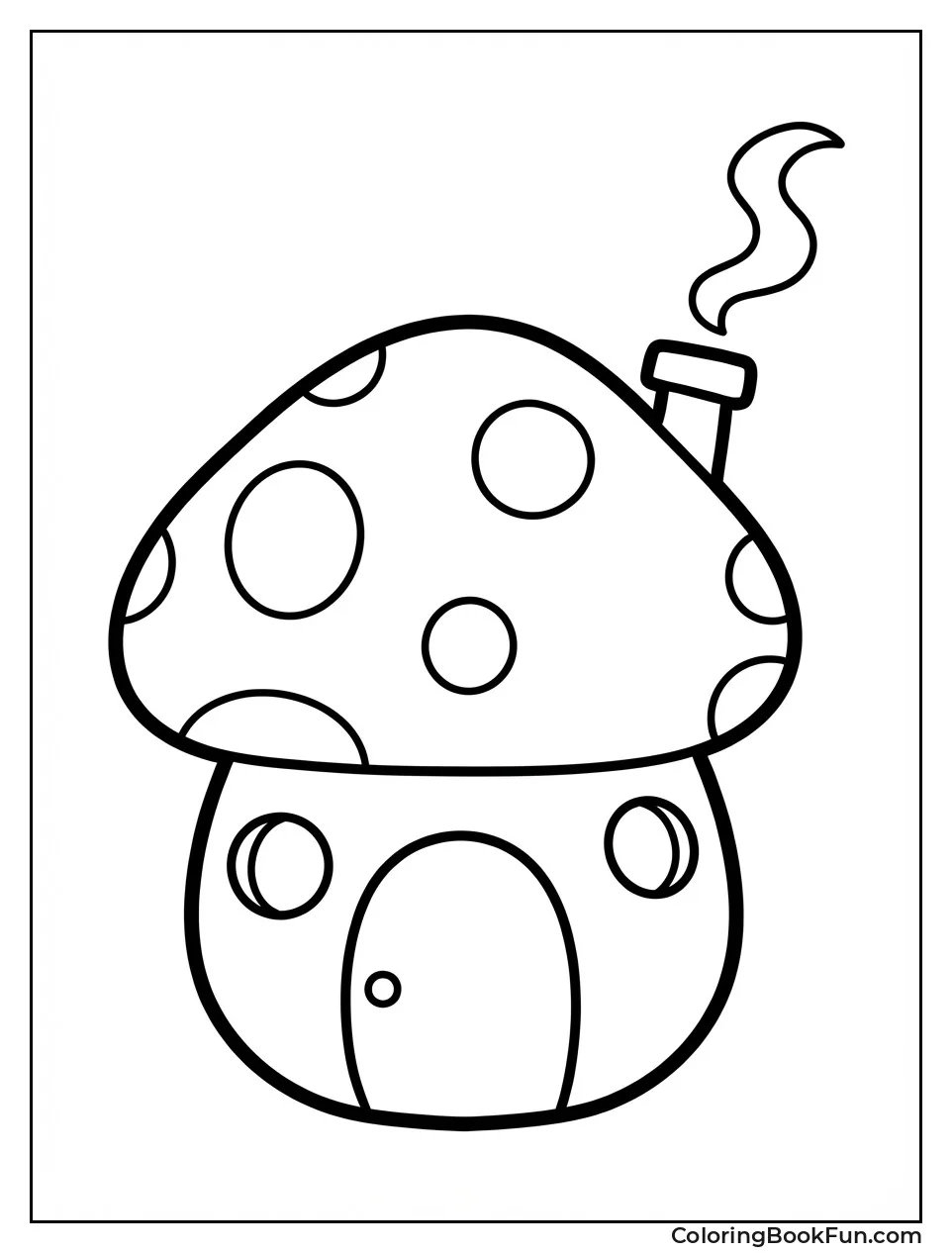 Cozy Mushroom Fairy House