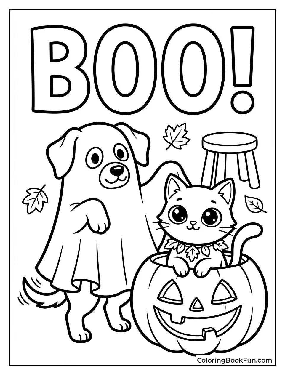 Dog Trying Ghost Costume