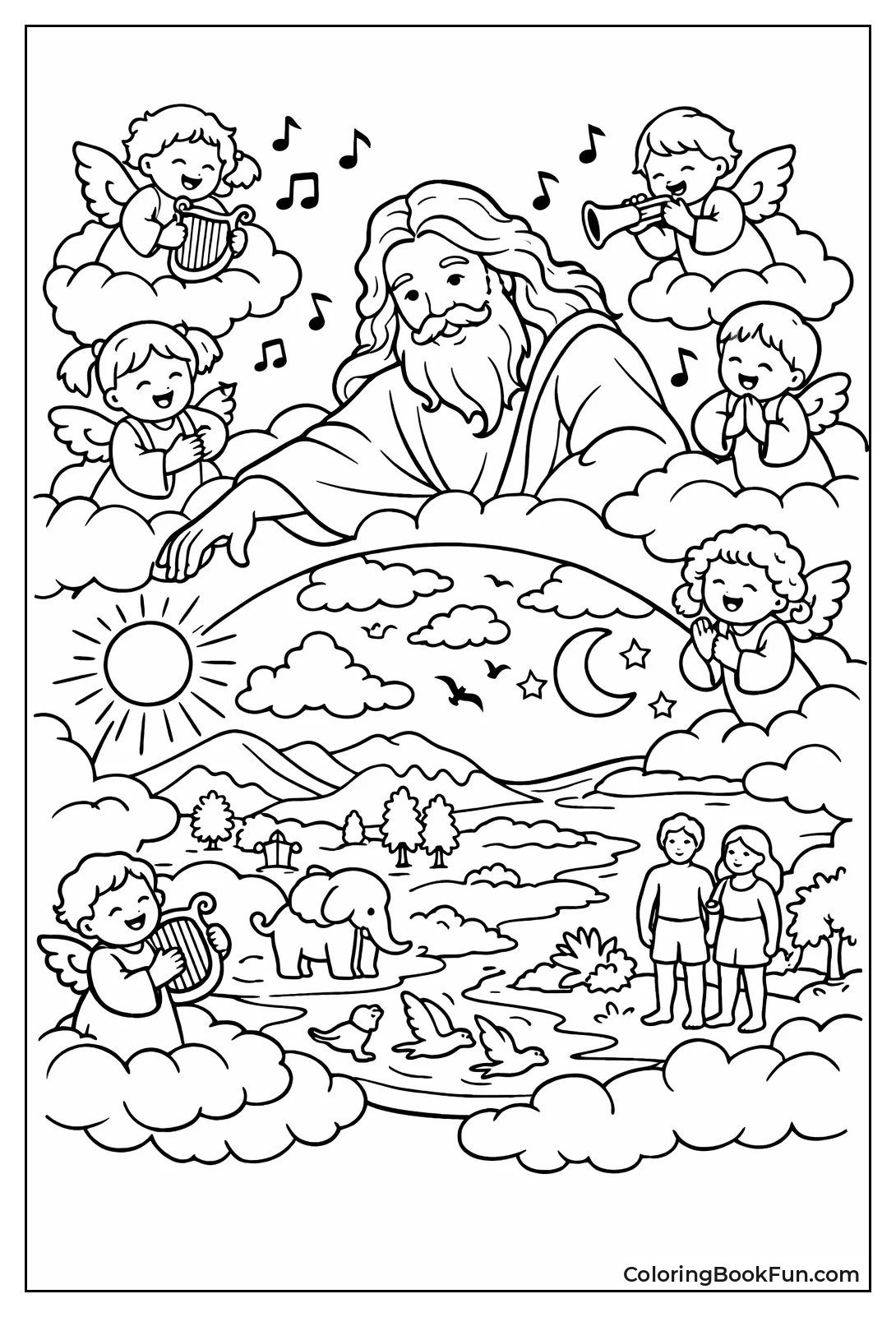 Angels Rejoice over Earth