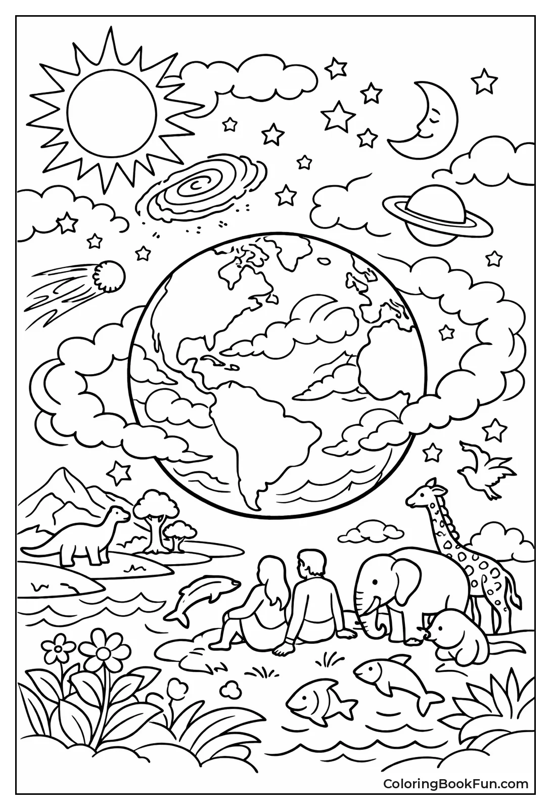 Earth in Cosmic Galaxies