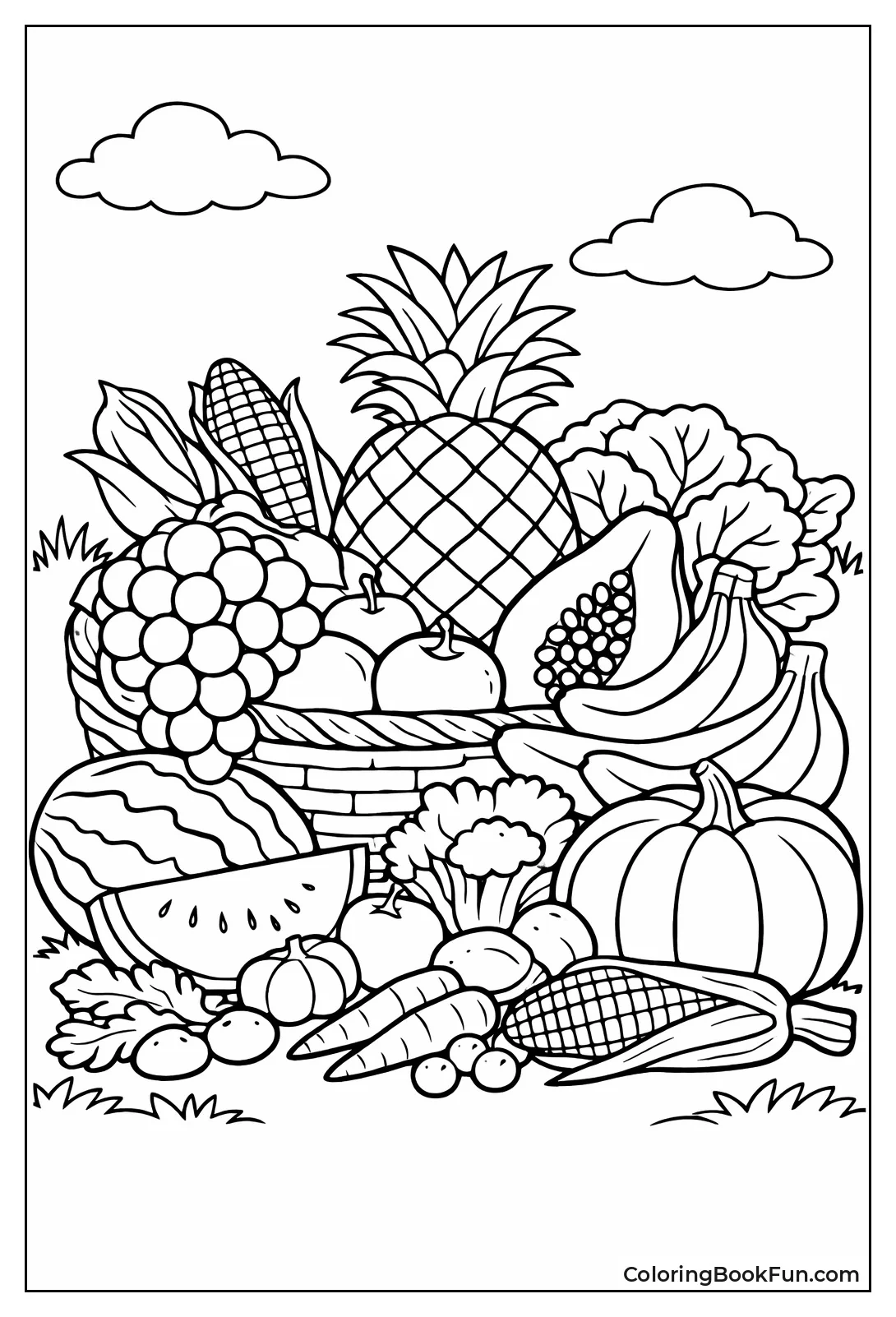 Fruits Fill the Basket