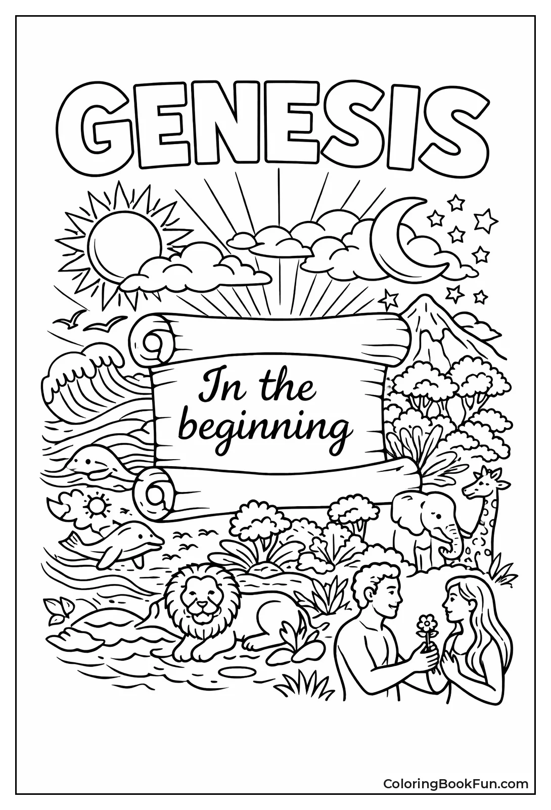 Genesis Scroll Pops Out