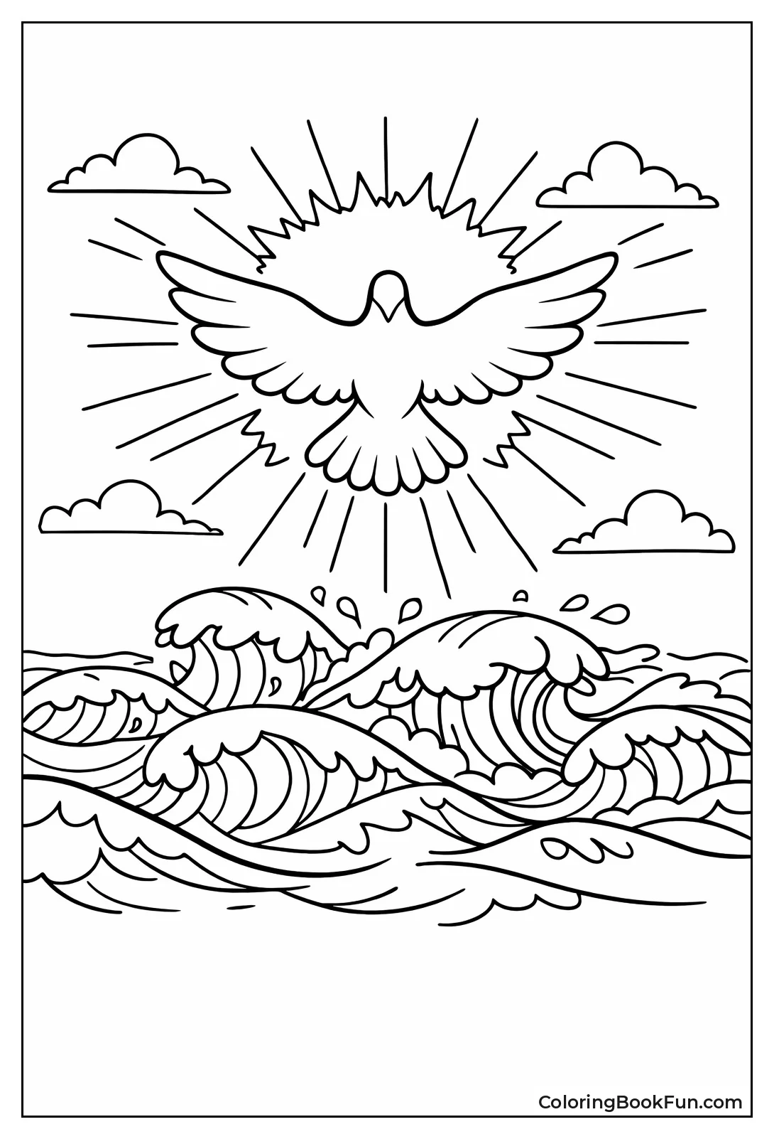 Spirit Hovers over Waters