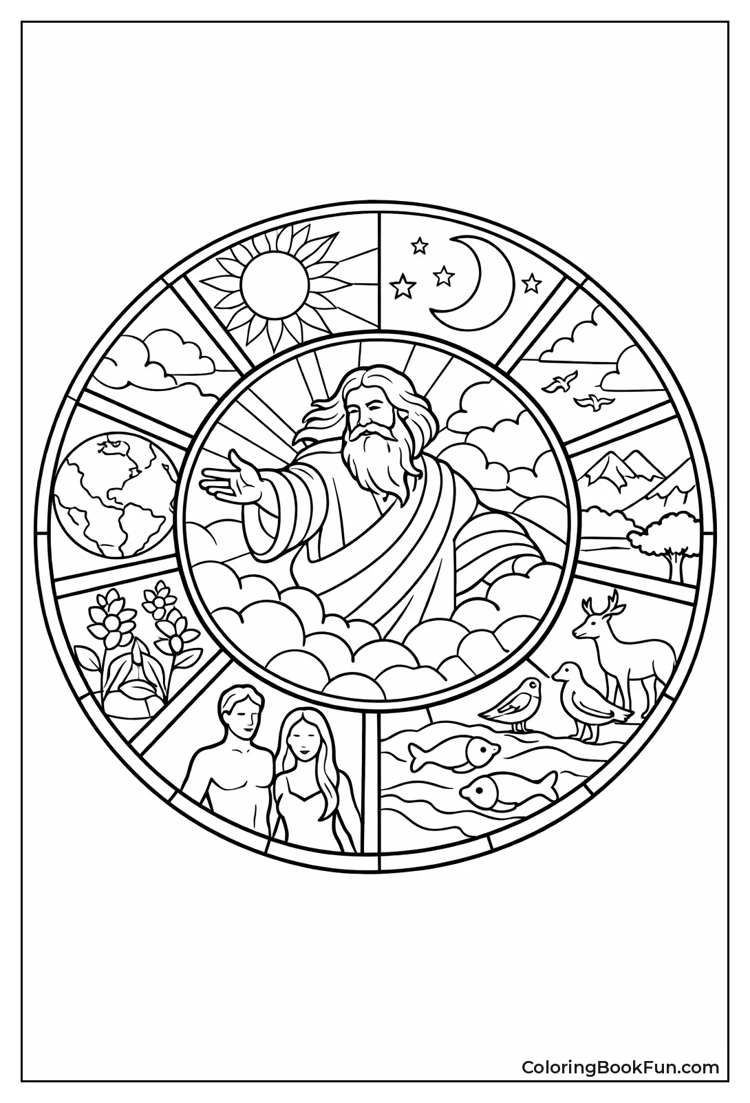 Stained Glass Days Circle