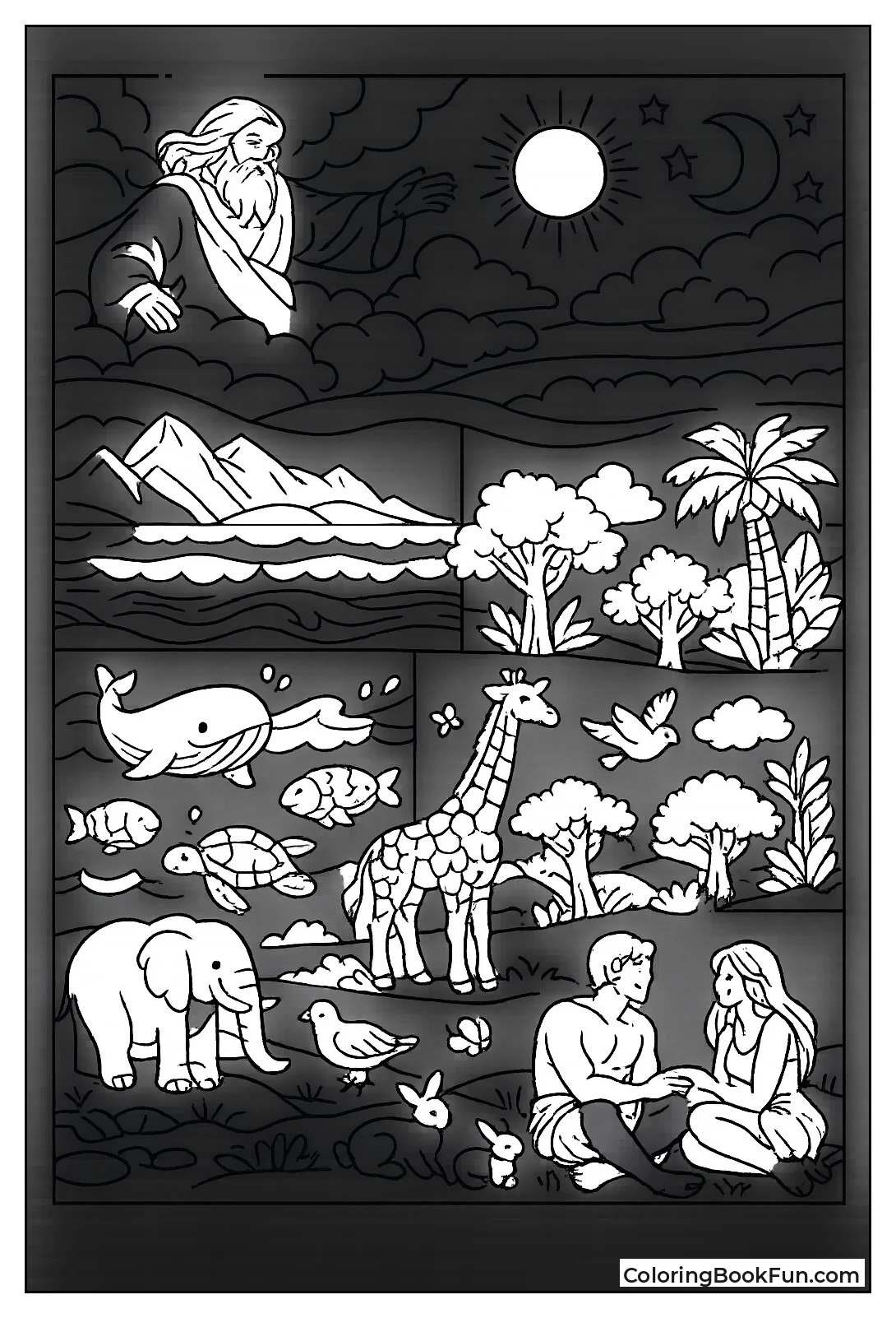 Scenes from Creation Story