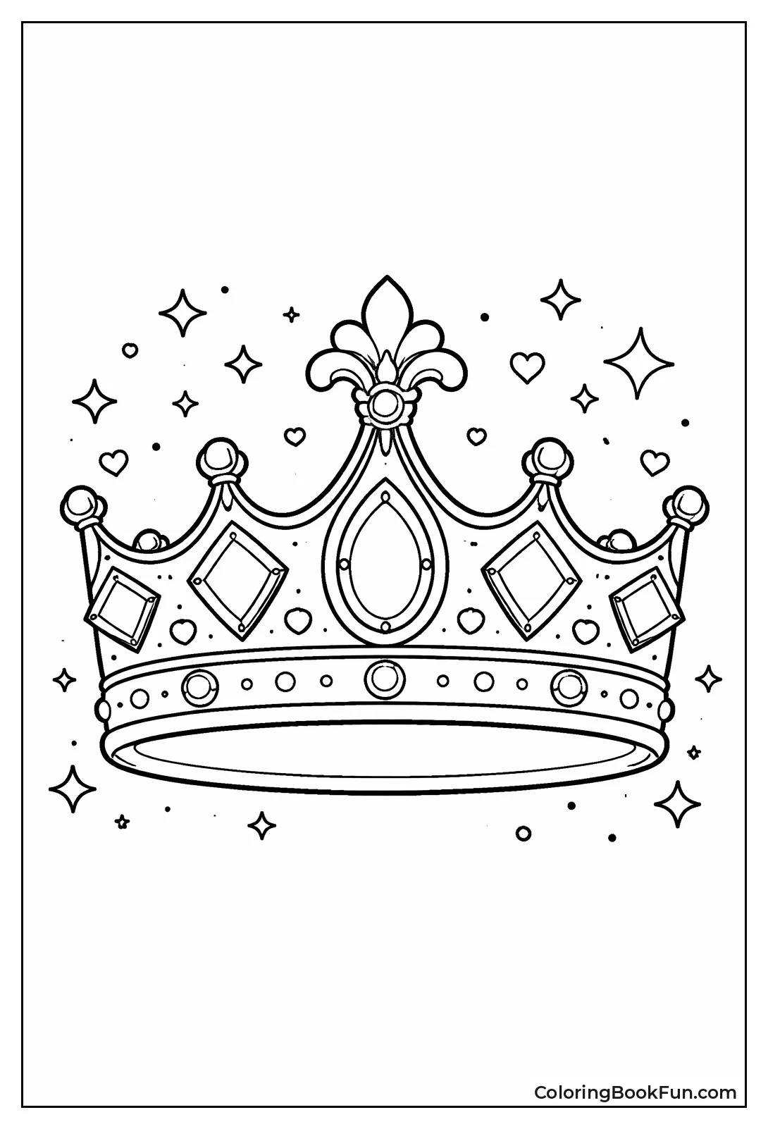 Crown Filled with Gems