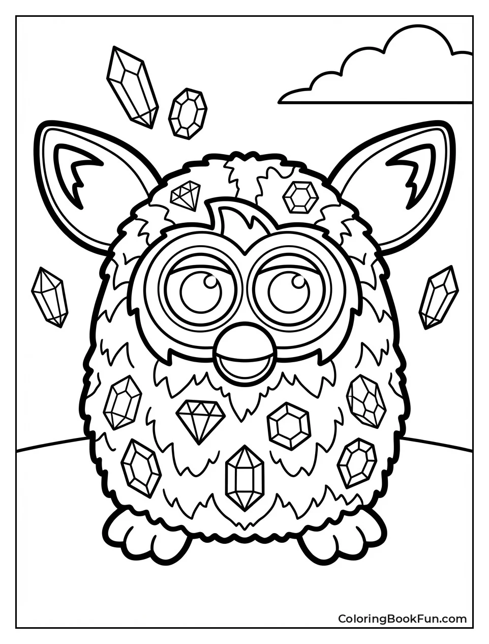 Sparkling Crystal Furby Boom