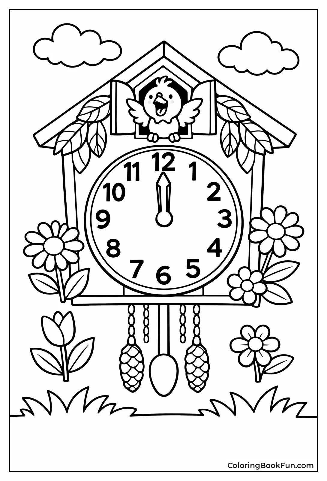 Cuckoo Clock Bird Pops Out