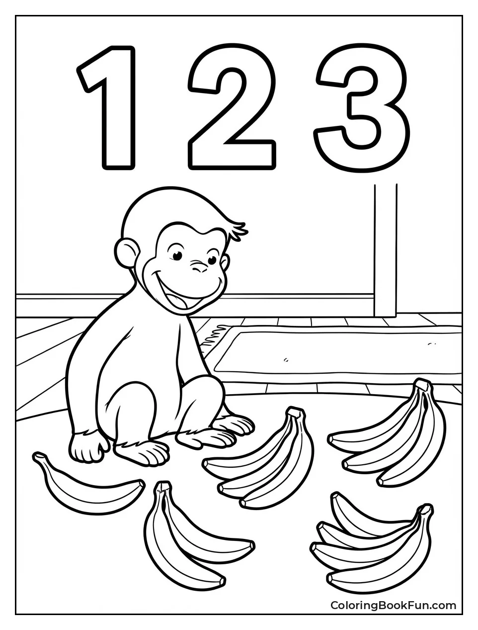 George Counts Banana Piles