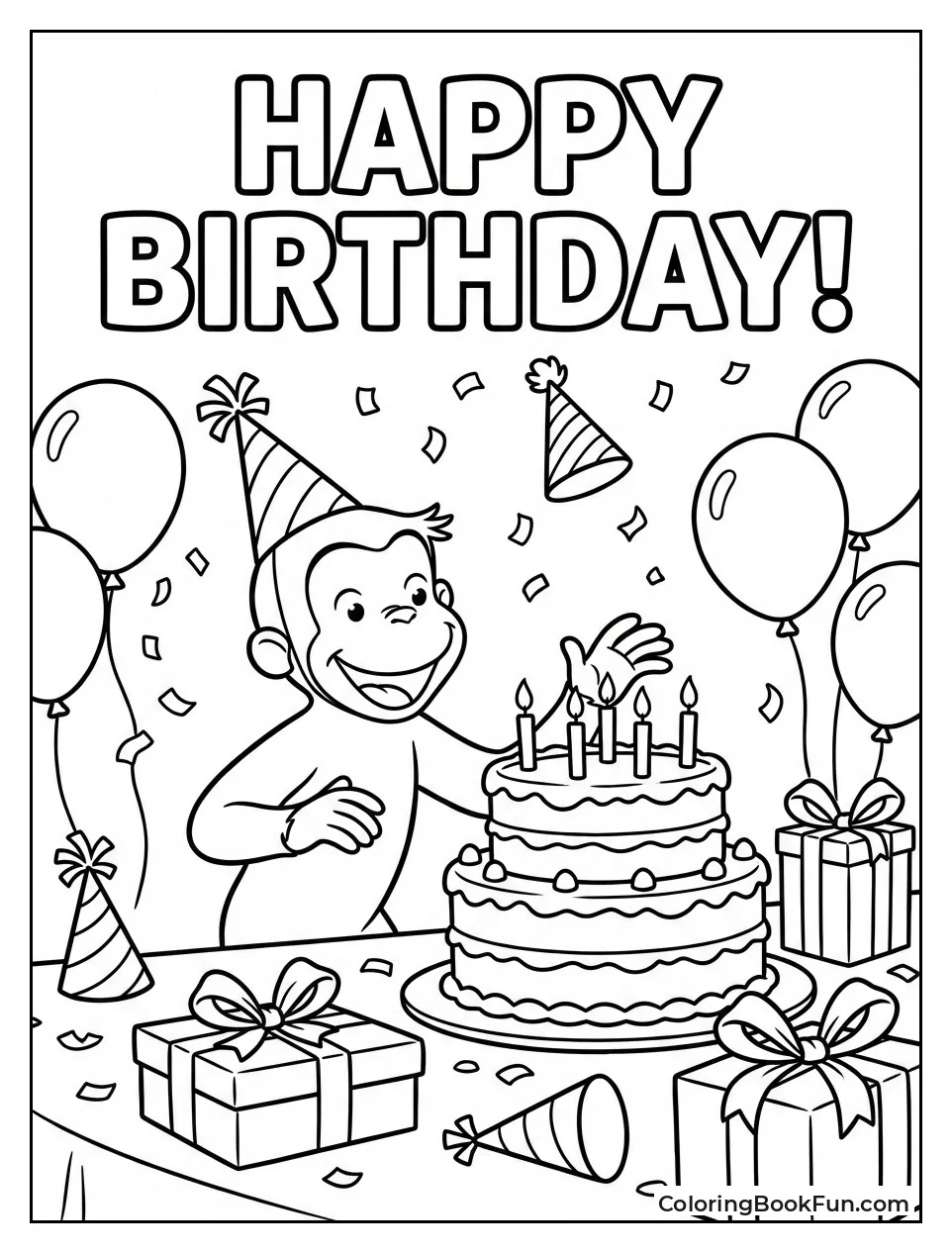 George Birthday Party Fun