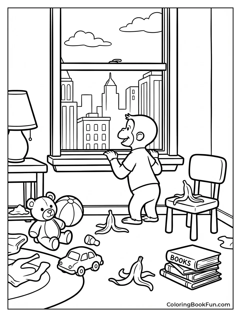 George's Cozy Toy Apartment