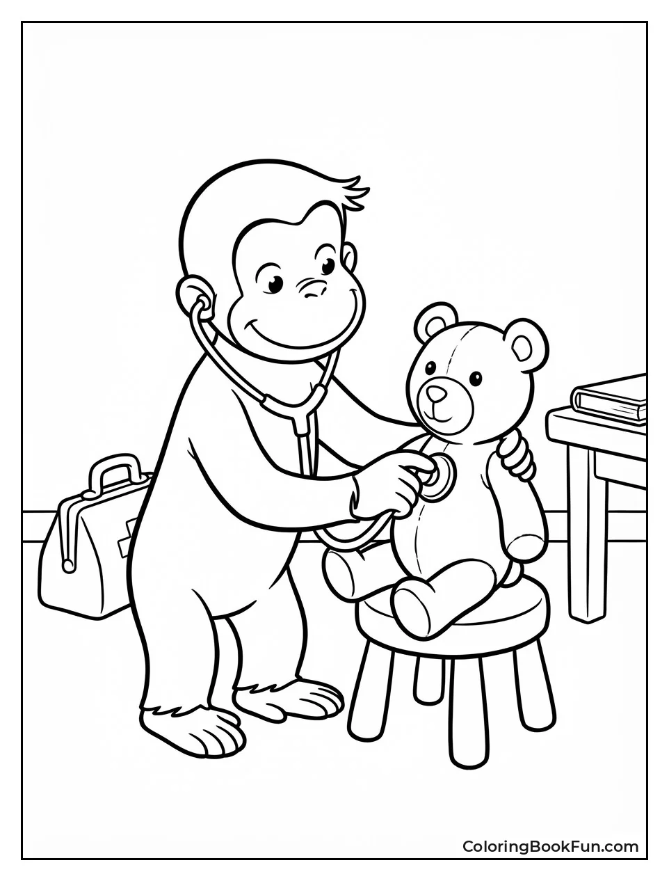 George Checks Teddy Heartbeat