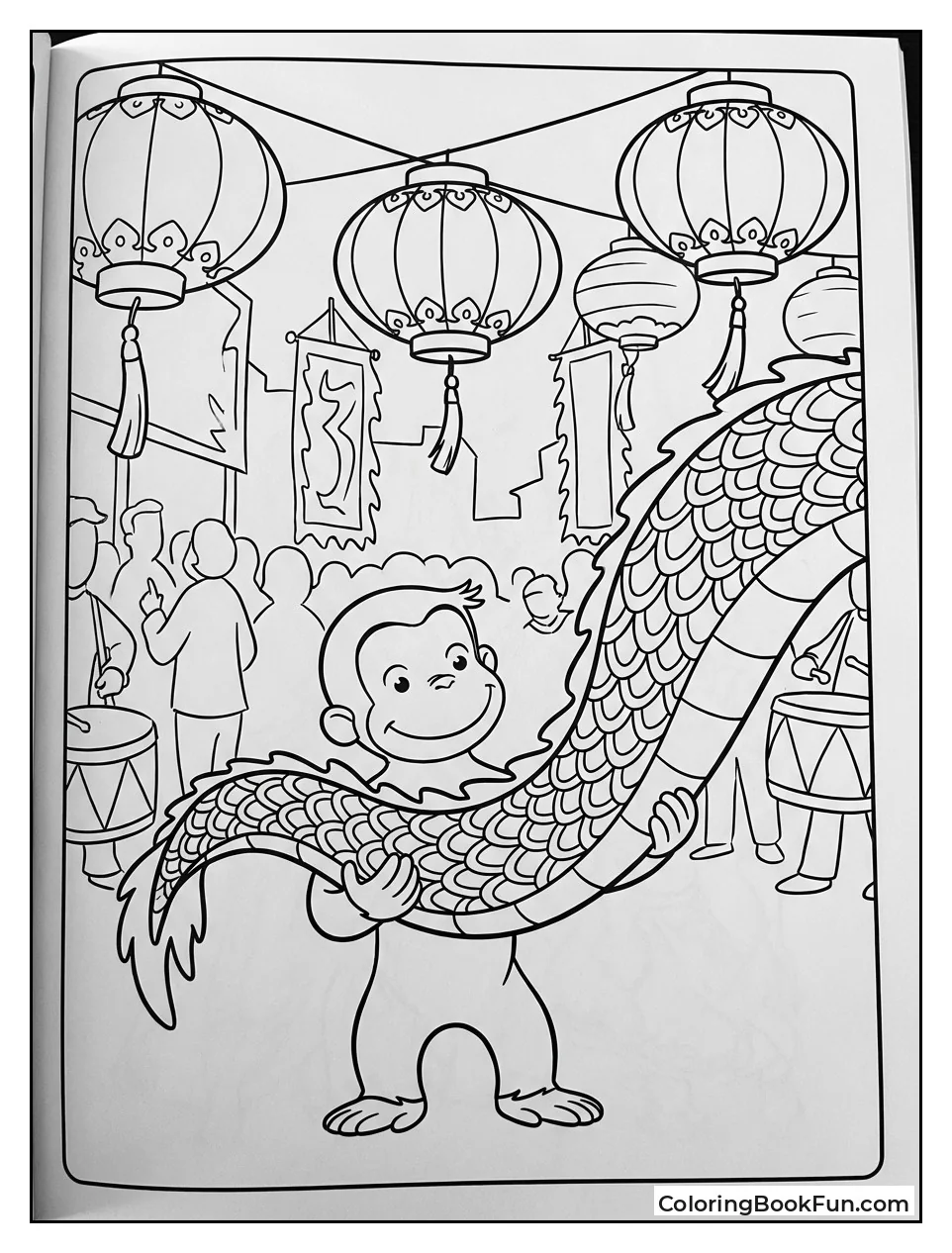 George Joins Dragon Parade