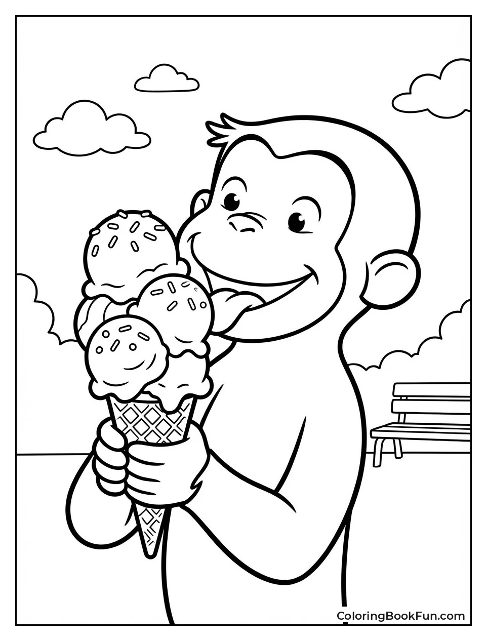 George Licks Ice Cream