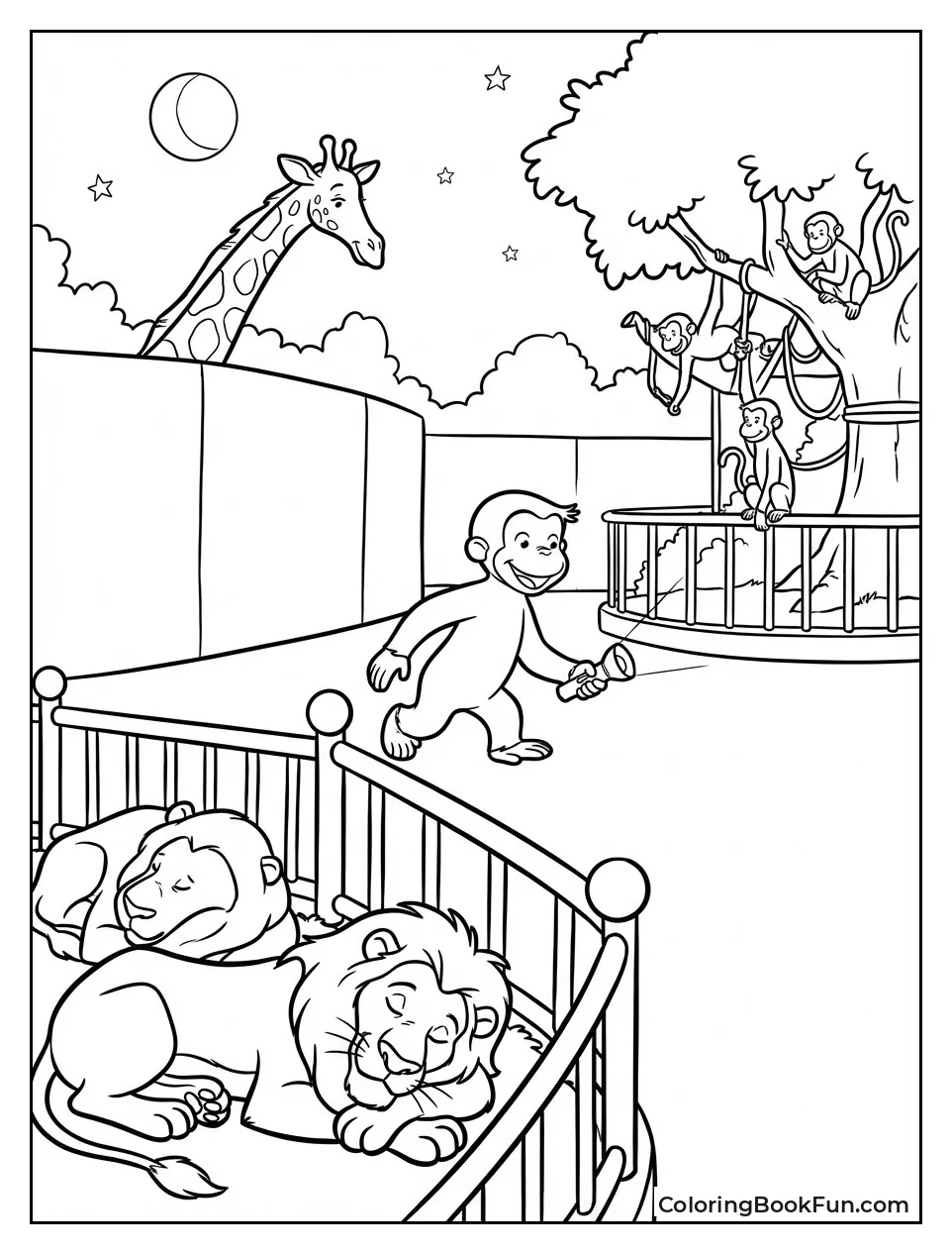 George Sneaks Night Zoo