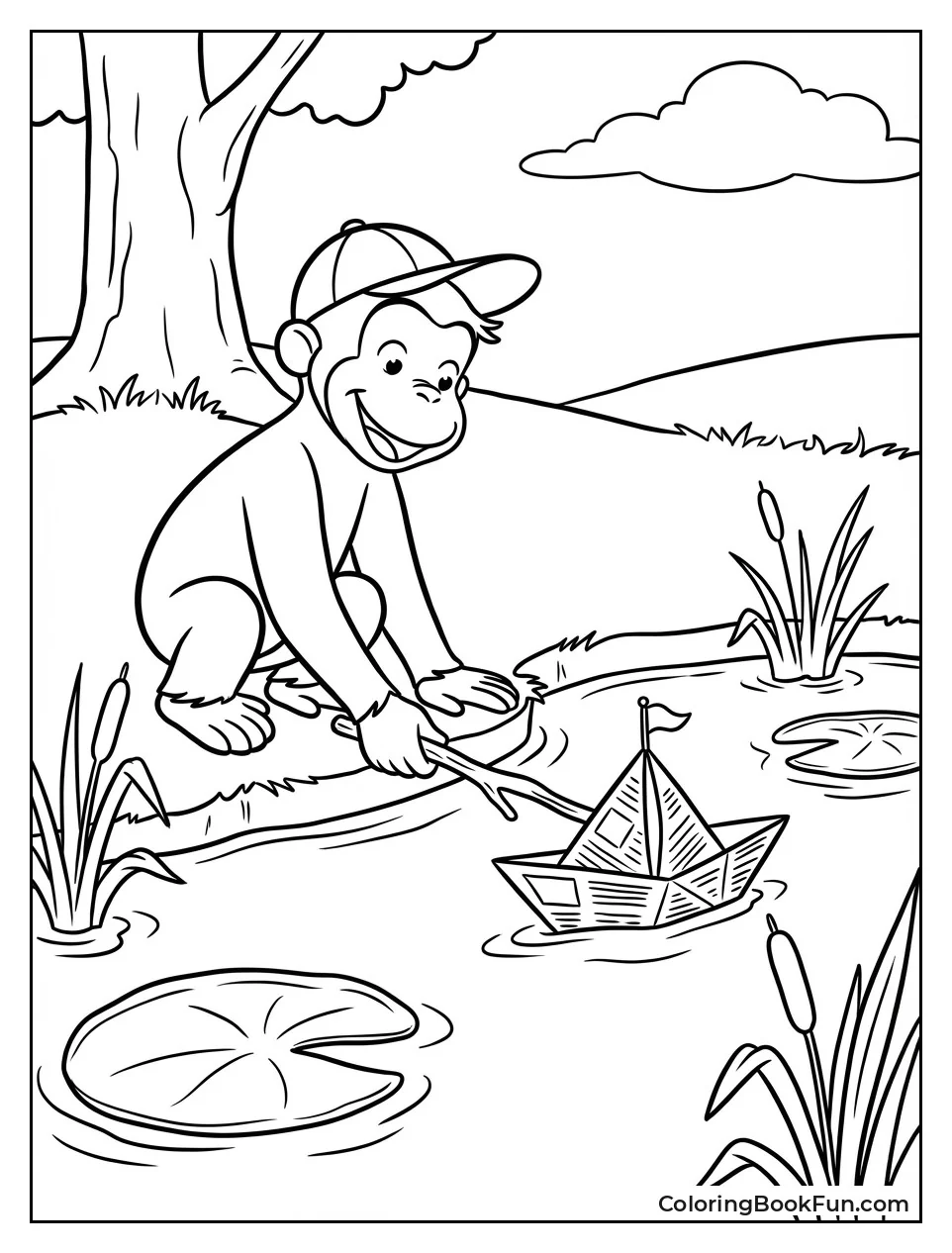 George Sails Toy Boat