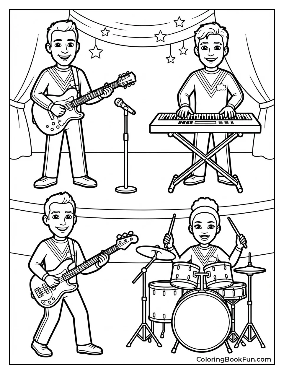 Current Wiggles Play Band